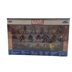 Jada Marvel 20-Piece Set Nano Metalfigs Metal Mini Figures 20-Pack 30769 Wave 2